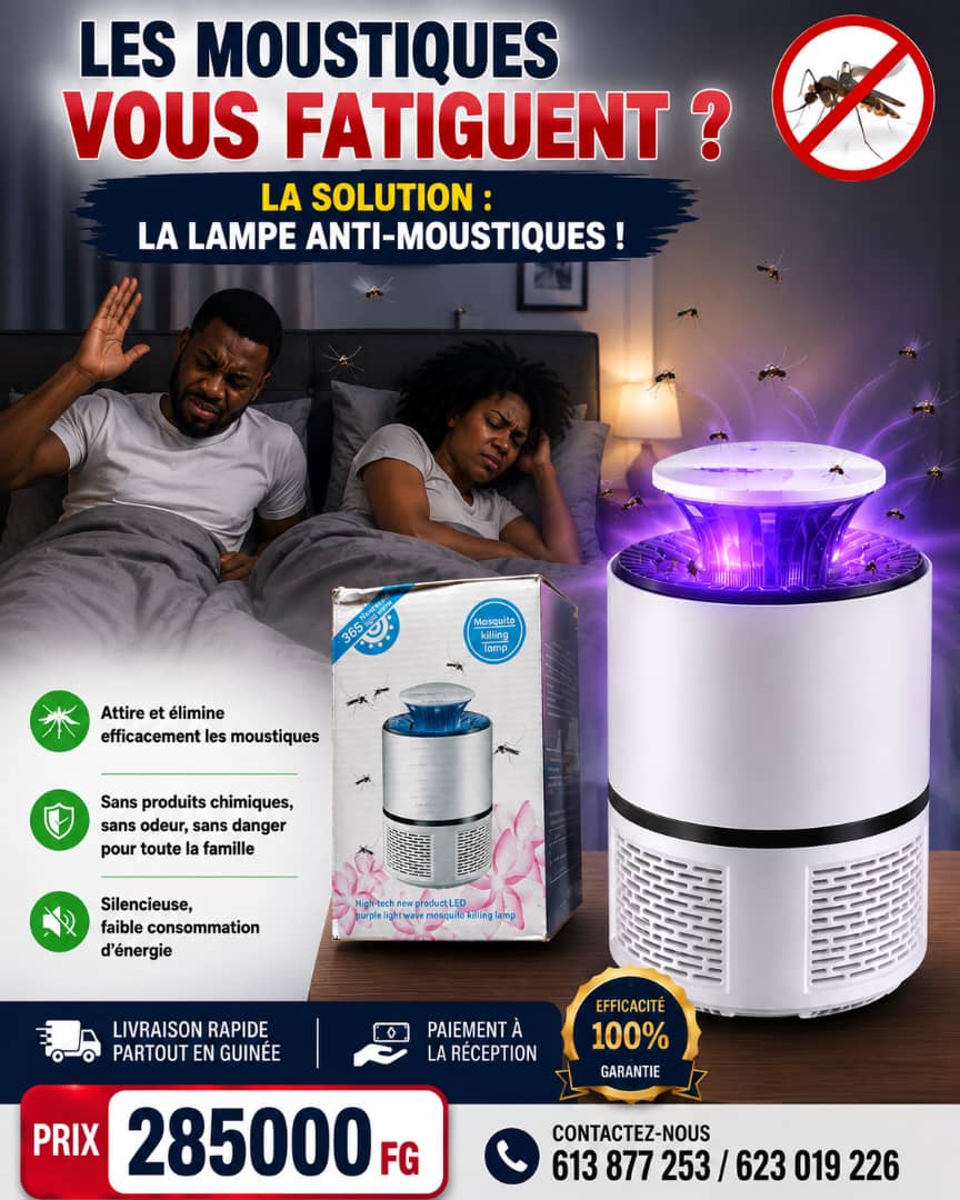 LAMPE ANTI MOUSTIQUE
